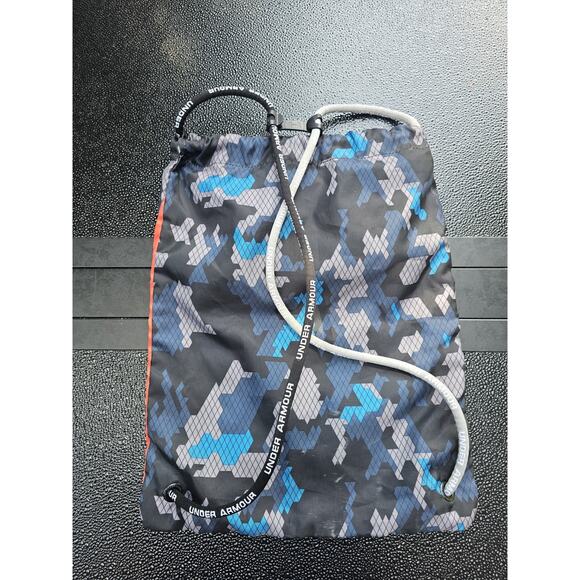 Under Armour - Unisex Sackpack Drawstring Backpack w/ Sunglasses Pocket DigCamo - Picture 5 of 14